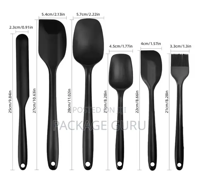 6 Set Silicone Spatula