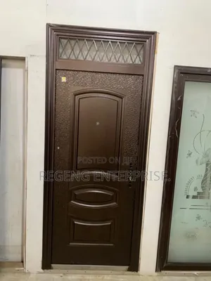 Single Fun Light Security Door