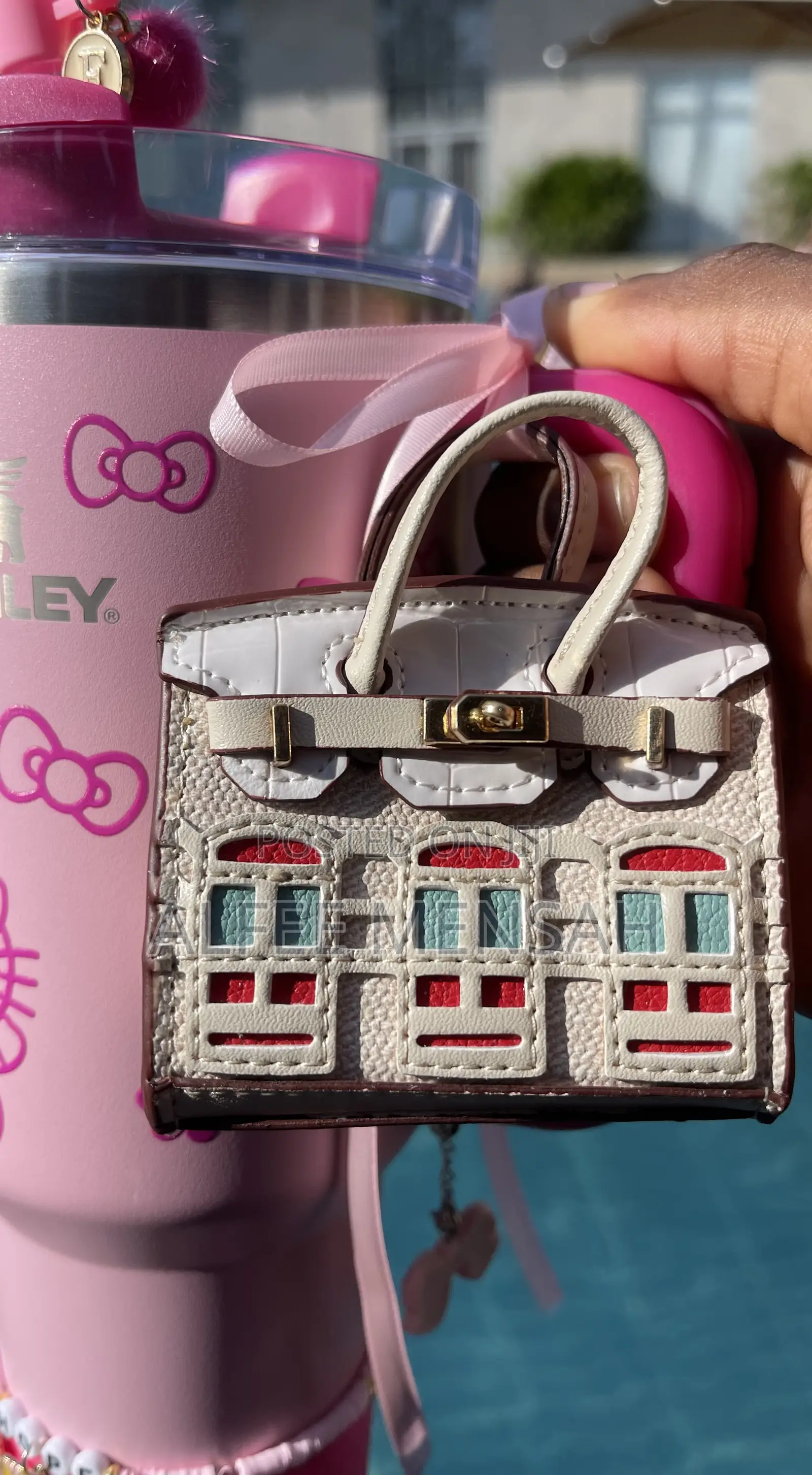 Stanley Hello Kitty Baby Pink 40oz With Accessories