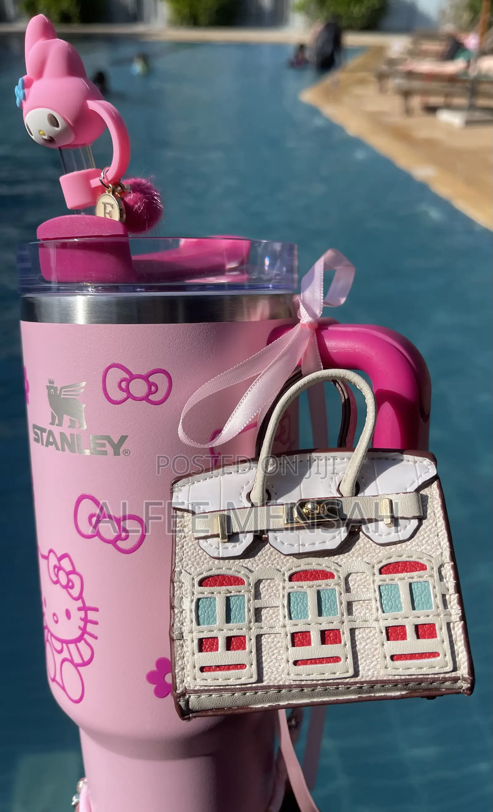 Stanley Hello Kitty Baby Pink 40oz With Accessories