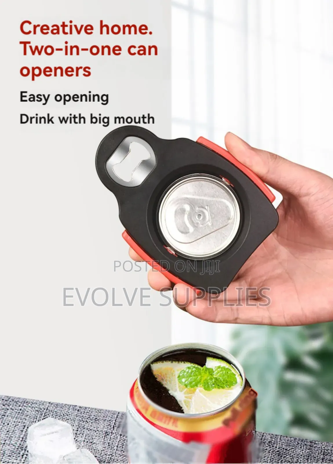 2 in 1 Can Cutter Bottle Opener
