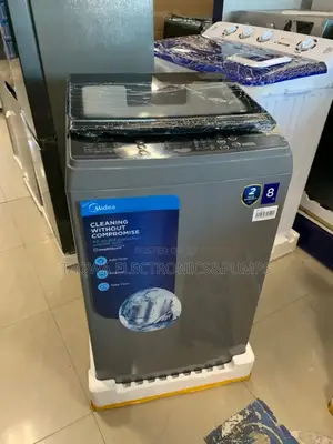 Dark Gray Midea Top Load 8.0KG Full Automatic
