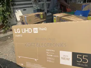 Frameless Bluetooth LG 55-Inch Uhd LED Smart TV 55ur73