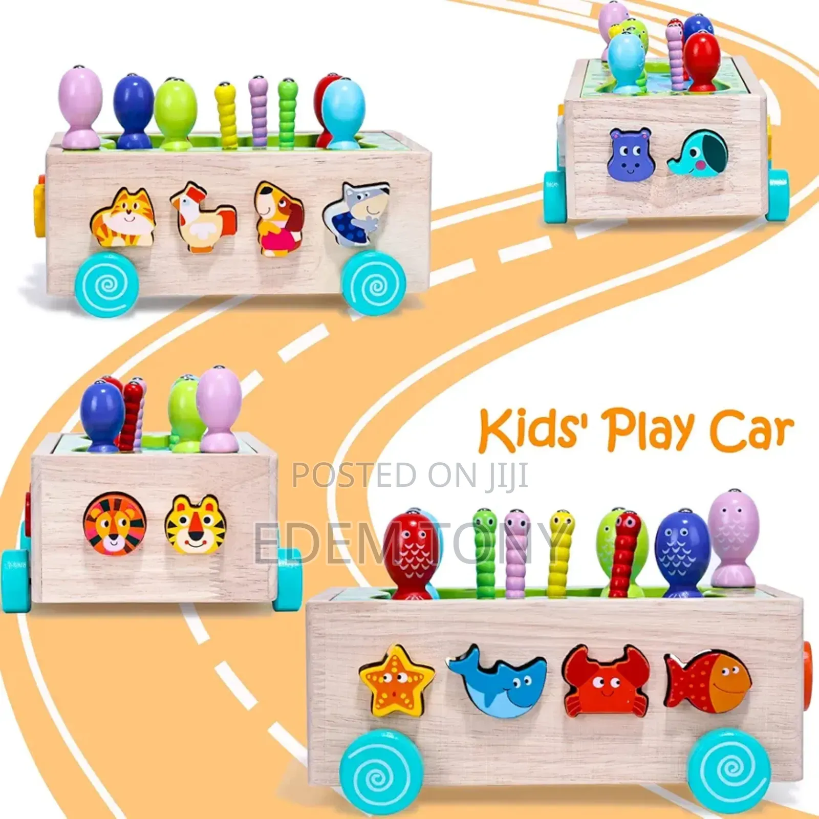 Animal Fishing Intellectual Car for KIDS