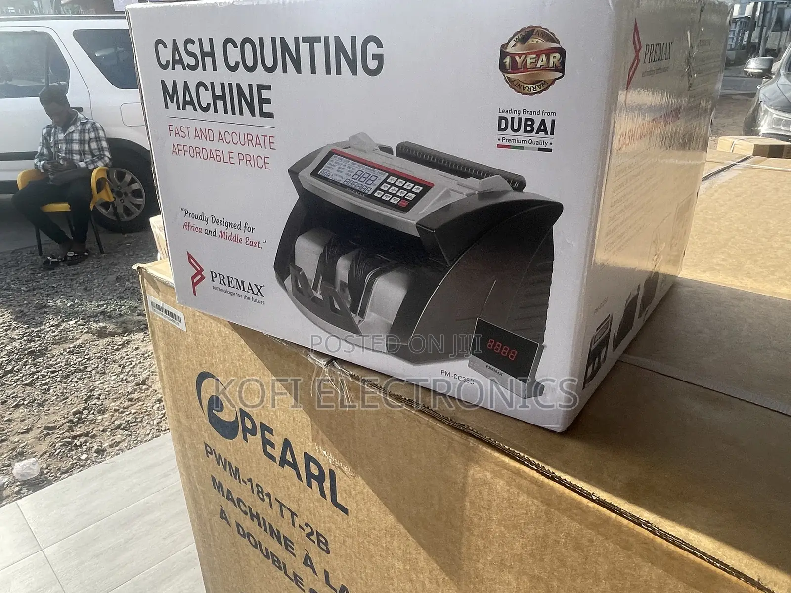 New Fake Note Detection Premax PM-CC35D Billcounting Machine