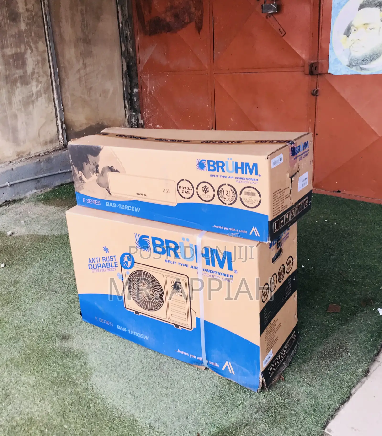 Fast Chilling Bruhm 2.0hp Non Inverter Ac(R410 Gas).