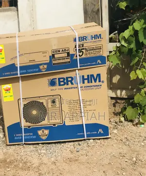 Get Bruhm 2.5hp Split Type Smart Inverter Air Conditioner.
