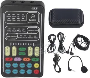 Portable Voice Changer, 8 Different Sounds Microphone Voice