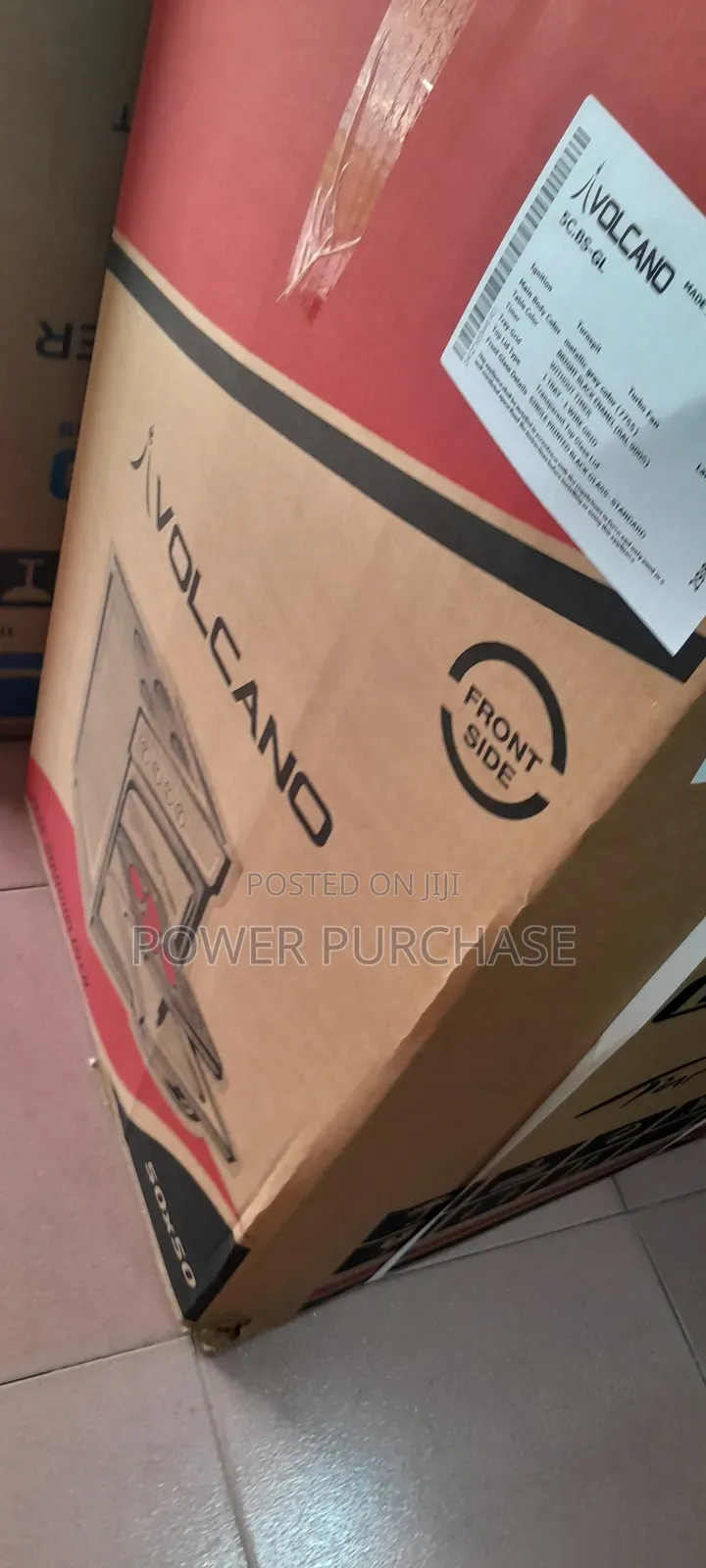 Quick Installation Volcano 50x50 Gas Burner