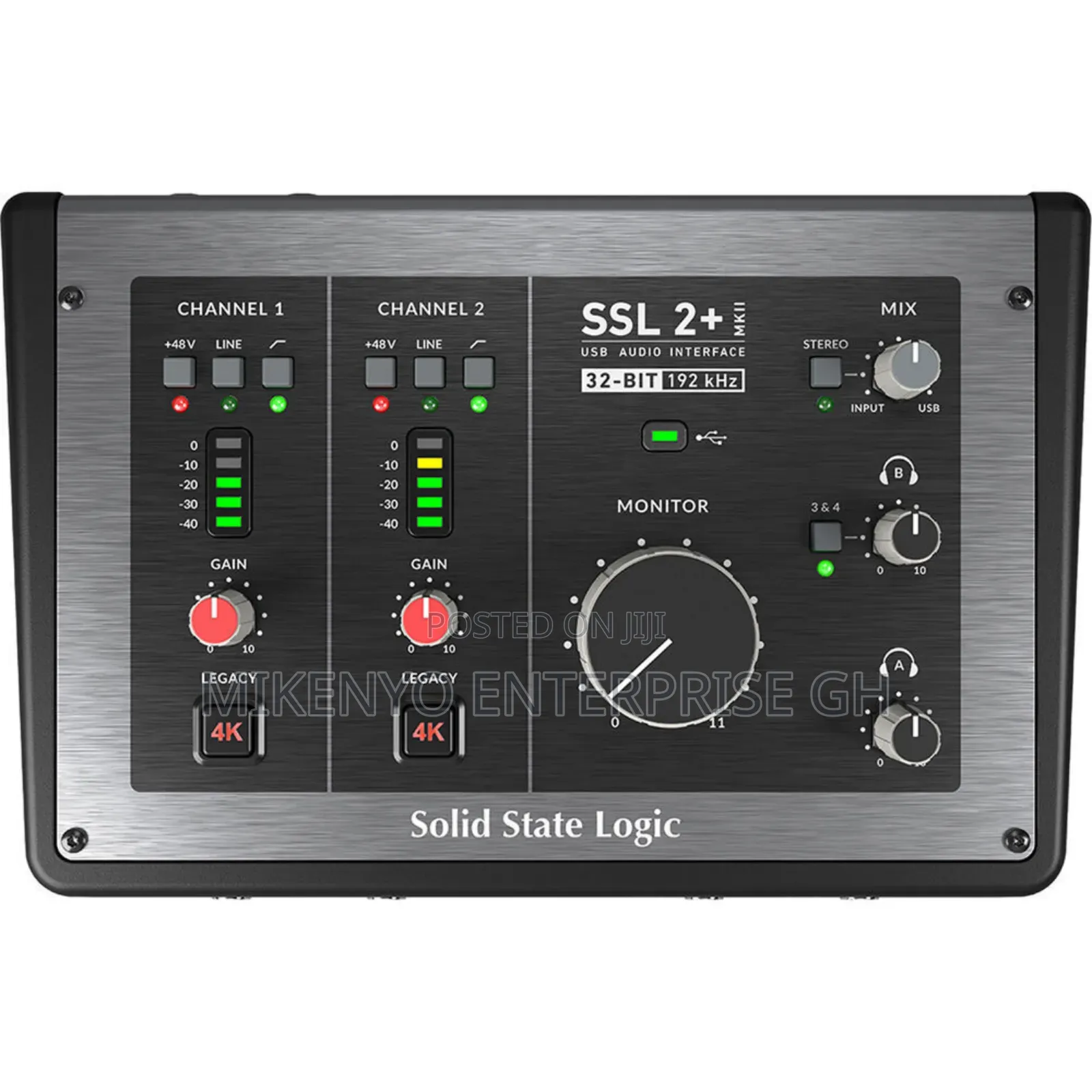 Solid State Logic Ssl2+ Mkii Usb Audio Interface