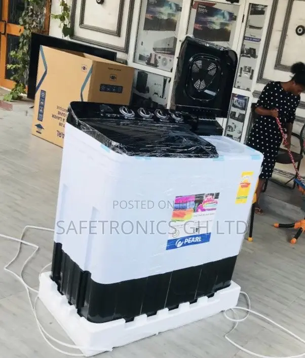 Newly in Stock Pearl 18.0kg Topload Semiauto Washingmachine