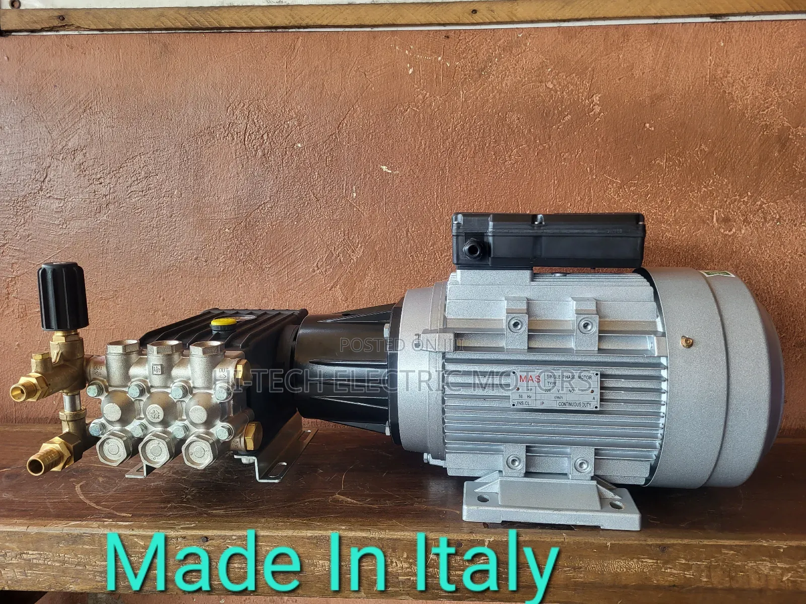 Interpump 5.5HP Single Phase Car Wash Pump Machine