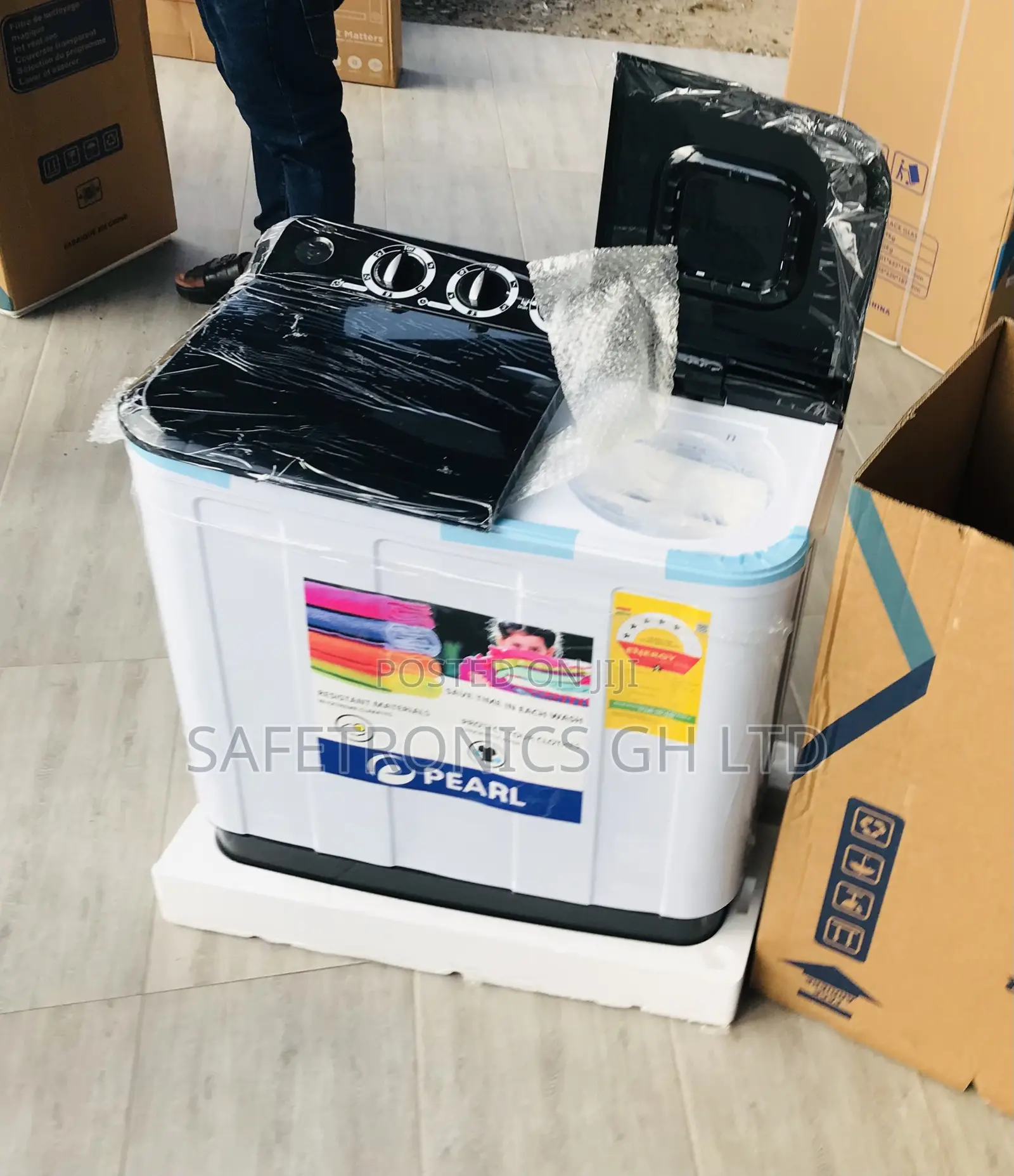 Fabulous Pearl 7kg Topload Semiauto White Washer