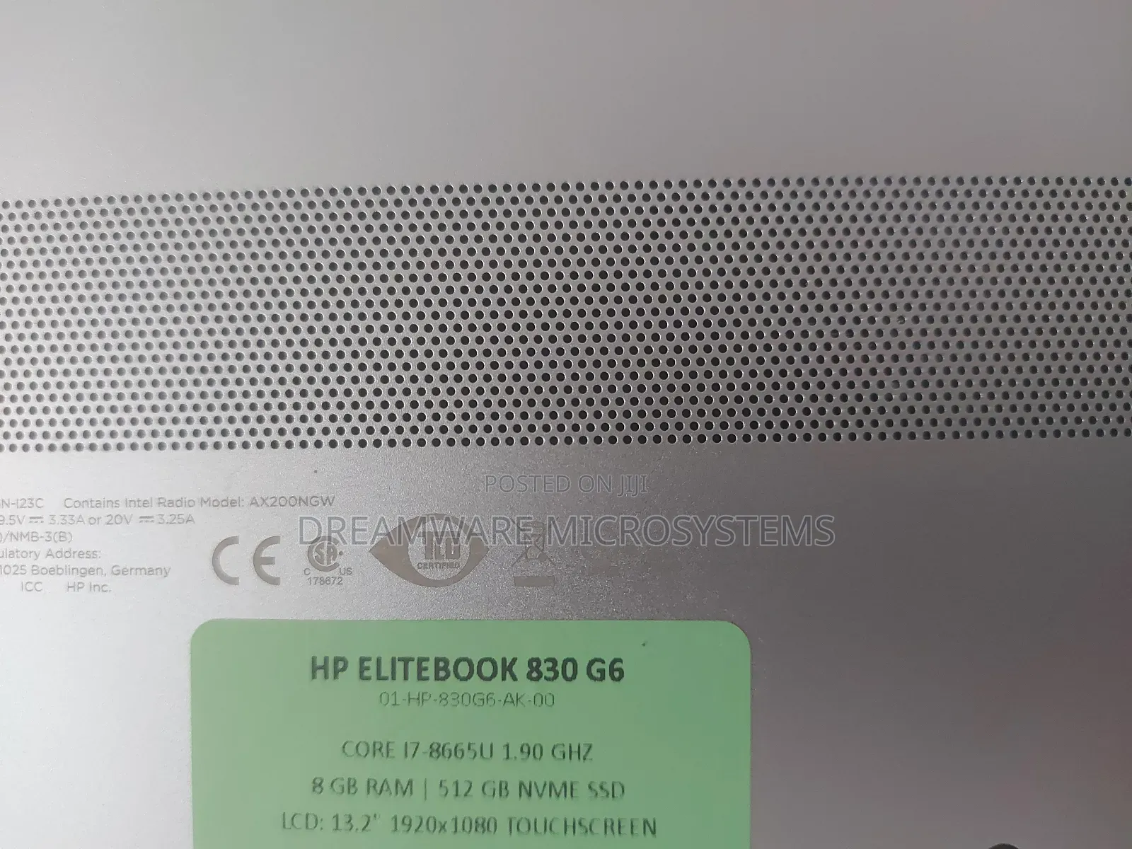 Laptop HP EliteBook 830 G6 8GB Intel Core I7 SSD 512GB
