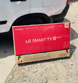 Buy Authentic LG 43lm6370 43” FHD Smart Satellite(Black).