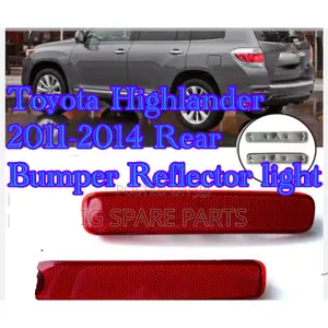 Toyota Highlander 2011-2013 Rear Bumper Reflector