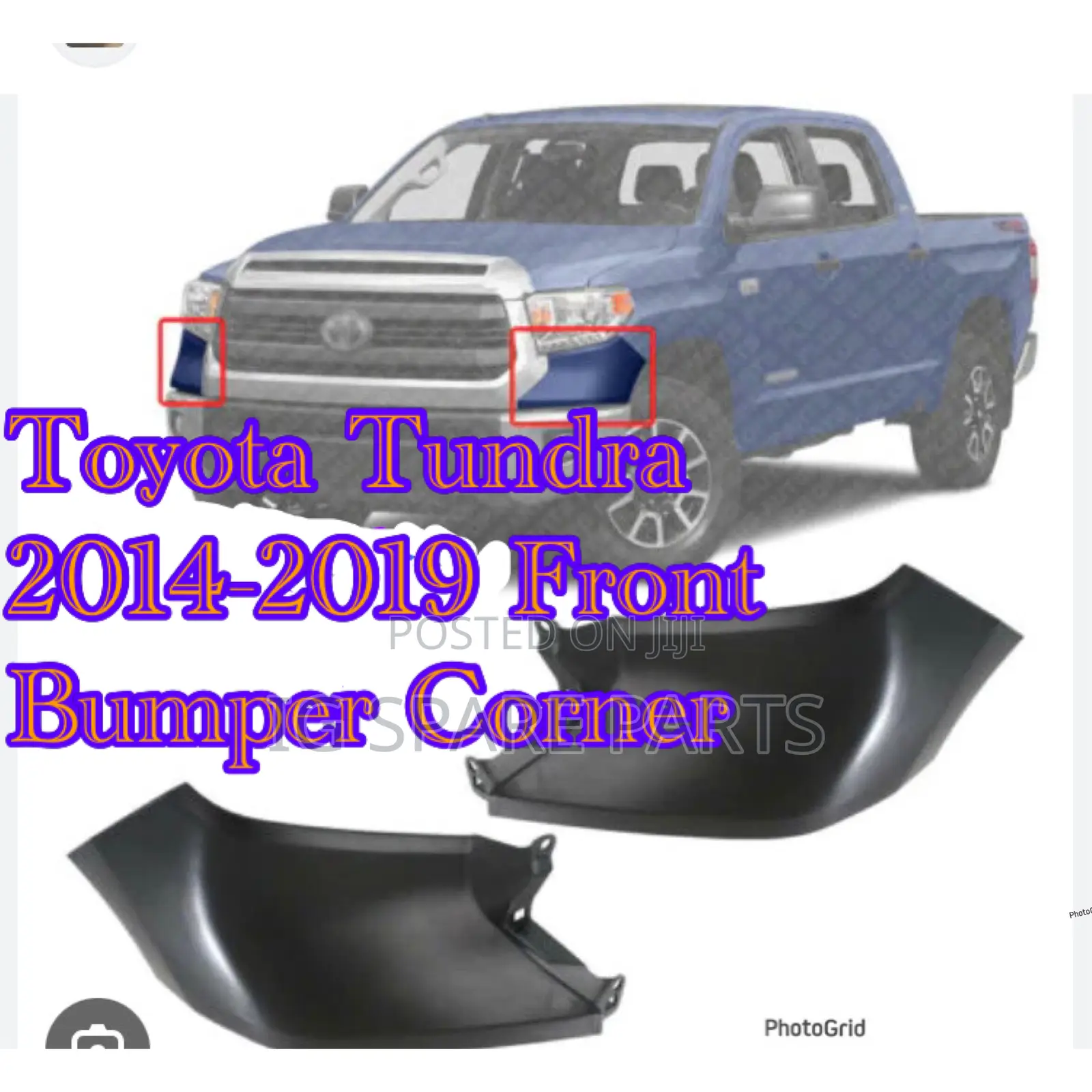 Toyota Tundra 2014-2021 Front Bumper Corner