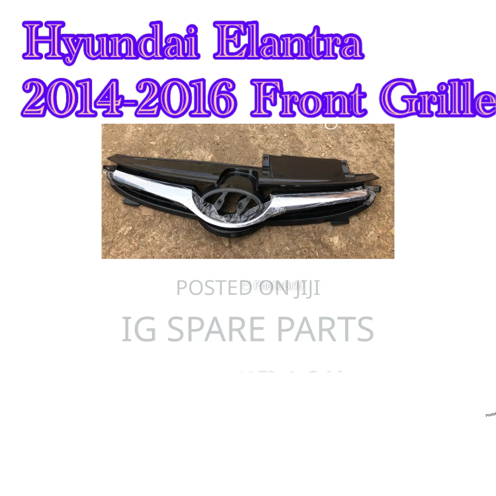Hyundai Elantra 2014-2016 Front Grille