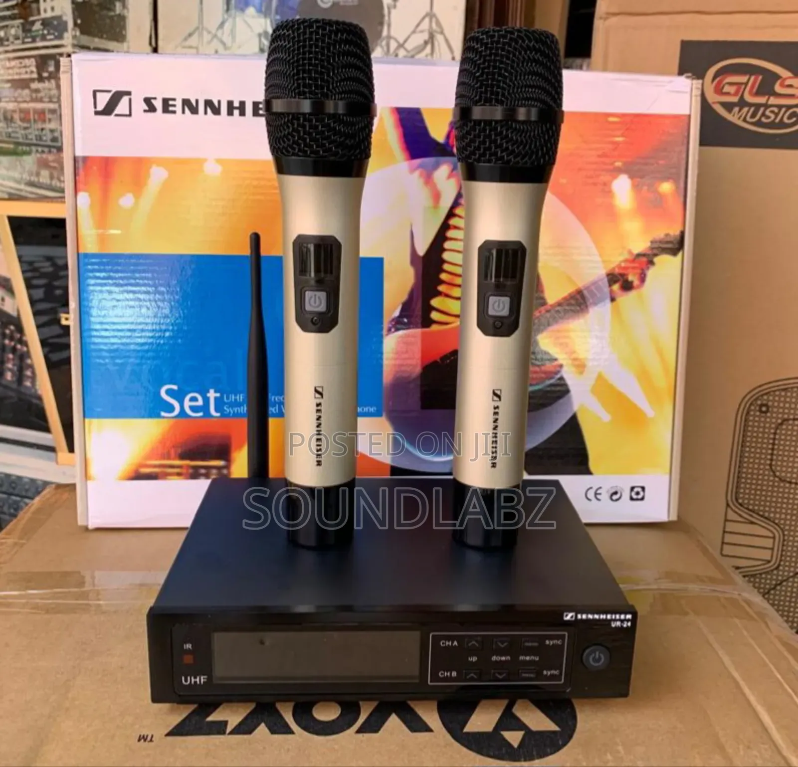 Sennheiser Ur-24 Dual Wireless Professional Microphone
