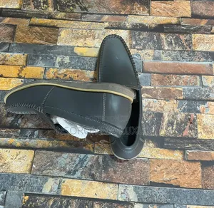 Timberland Leather Black Shoes for Big Men