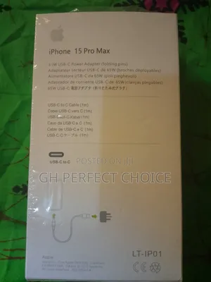 iPhone 15 Pro Max C-C Fast Charging