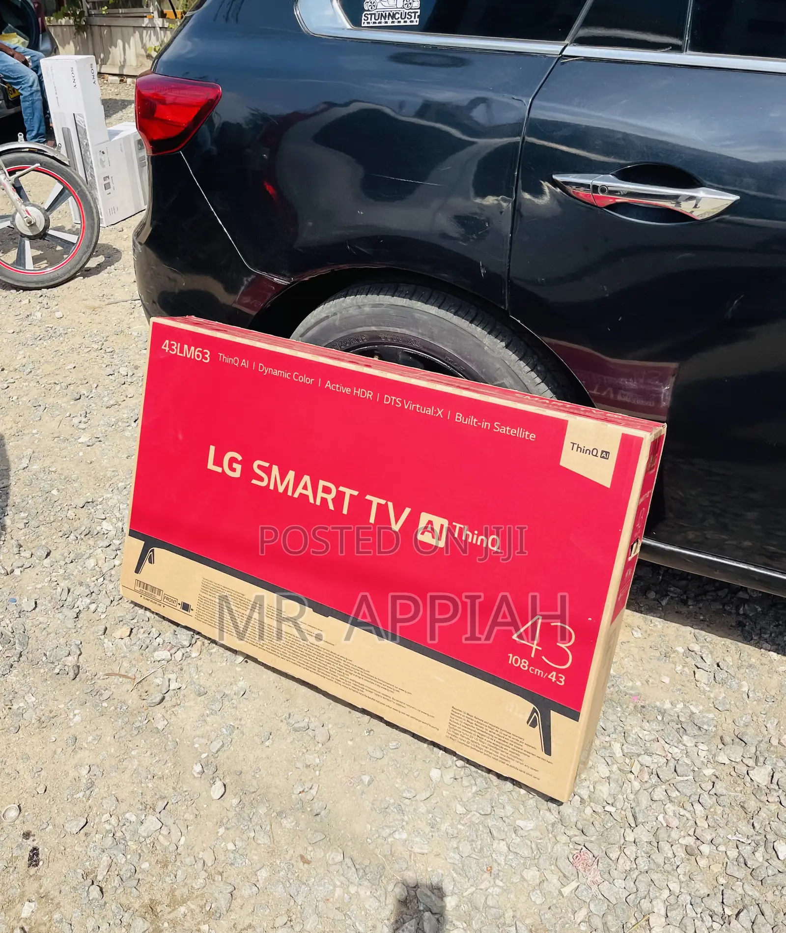 Latest 43lm6370 43” FHD Smart Satellite Television(Black).