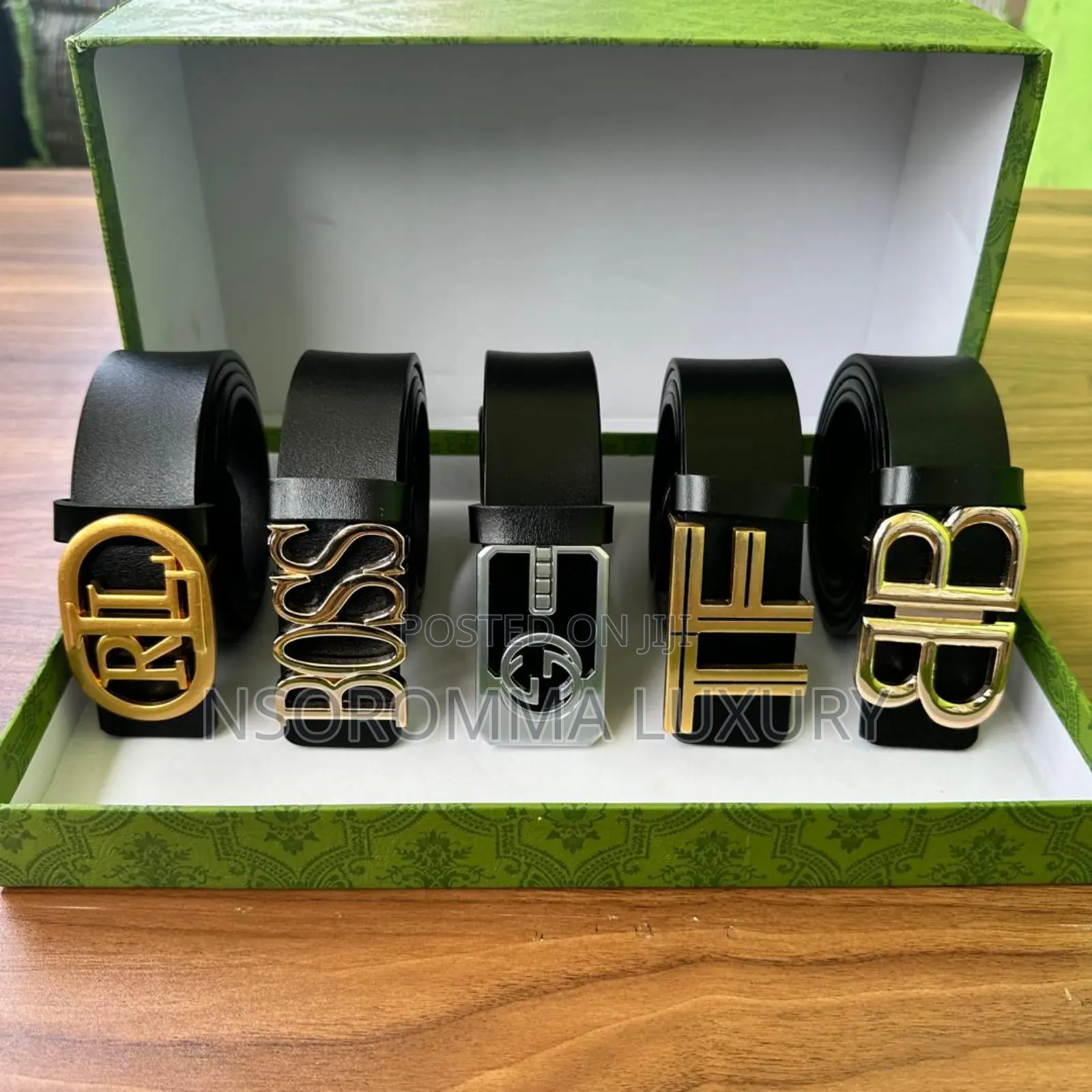 Ferragamo Logo Buckle Belts for Men