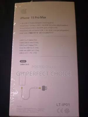 Rapid C-C Charger for iPhone 15 Pro Max