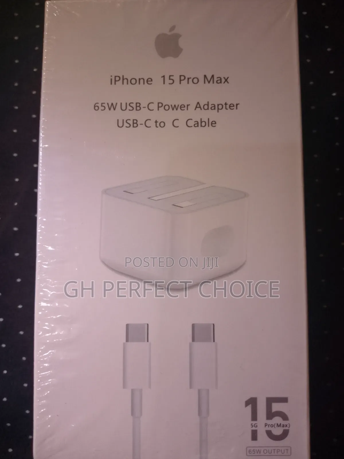 Ultra-Fast iPhone 15 Pro Max C-C Charging Cable