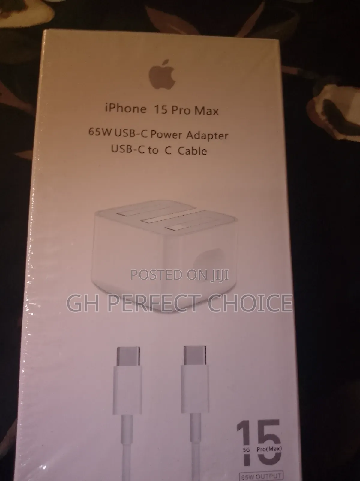 High-Speed iPhone 15 Pro Max C-C Charger