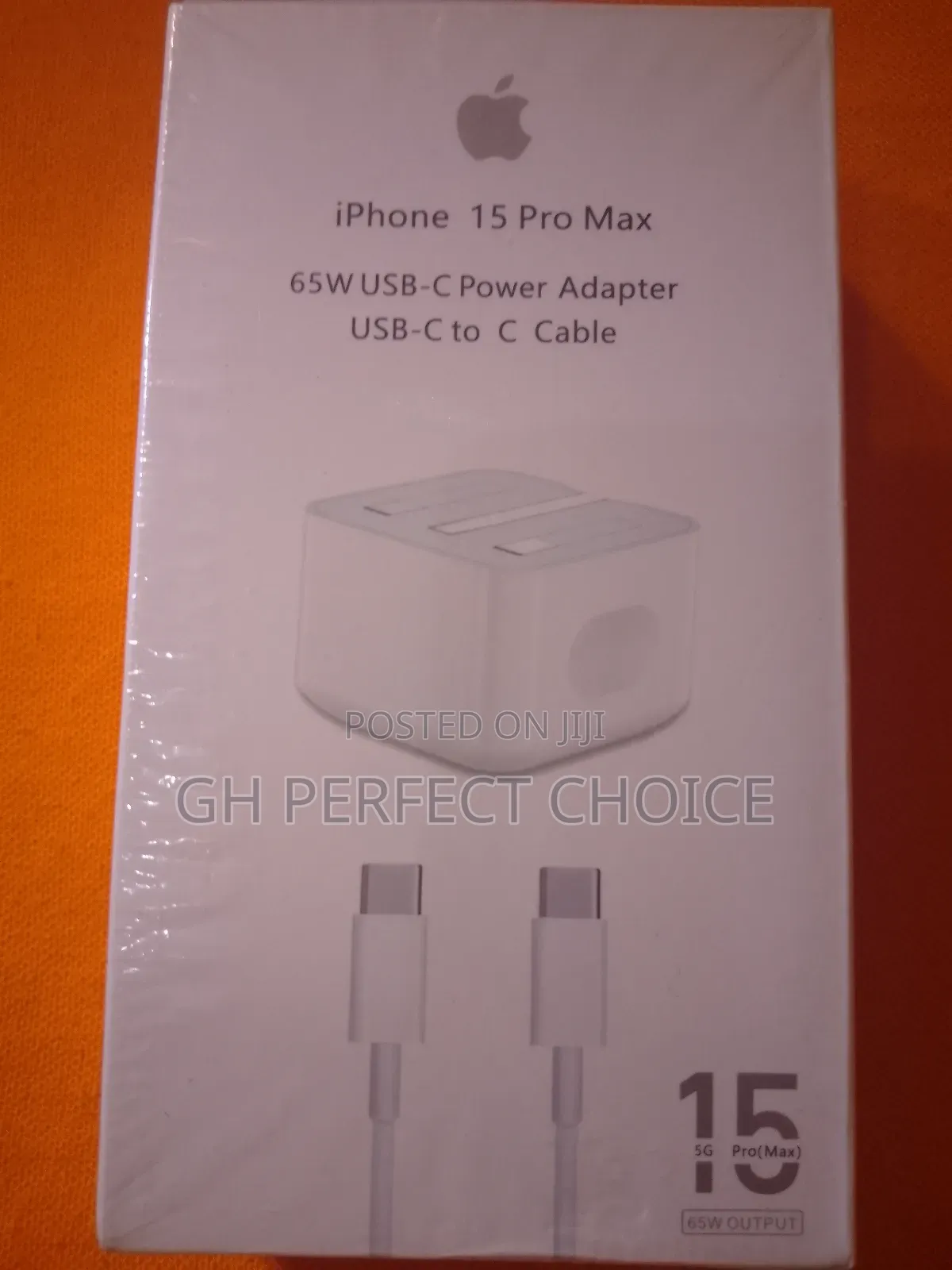 Optimal Charging C-C Charger for iPhone 15 Pro Max