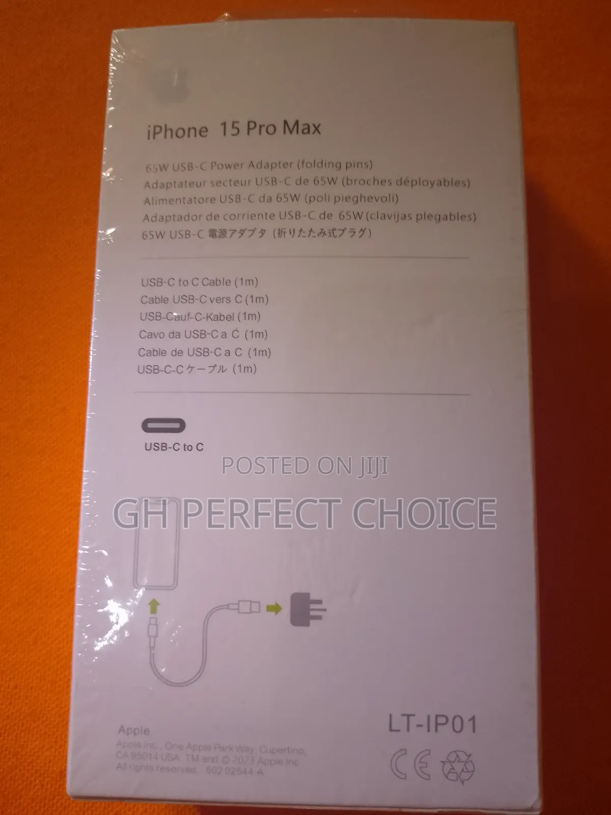 Optimal Charging C-C Charger for iPhone 15 Pro Max
