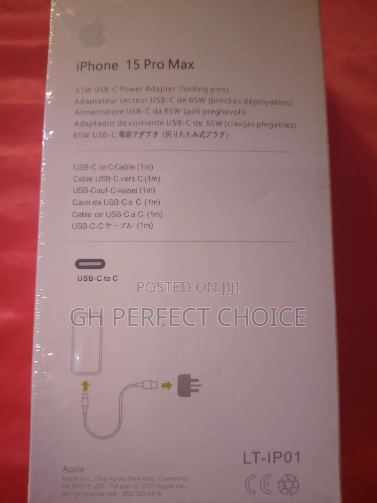 High-Performance iPhone 15 Pro Max C-C Charger