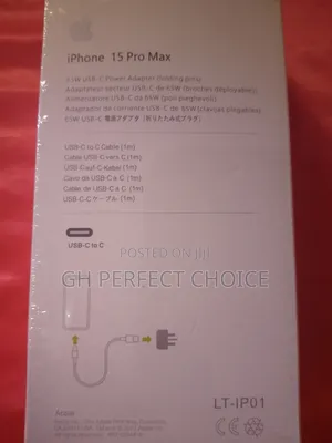 High-Performance iPhone 15 Pro Max C-C Charger