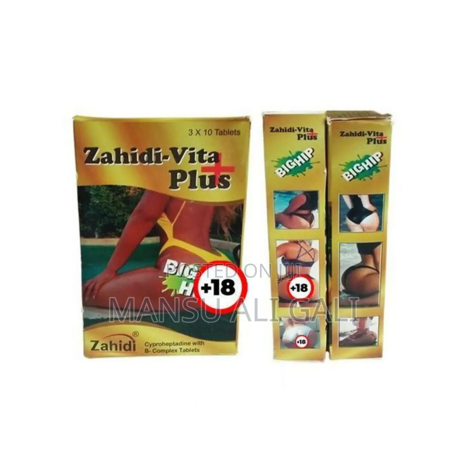 Zahidi-Vita Plus Buttocks / Hips Enhancement Supplement
