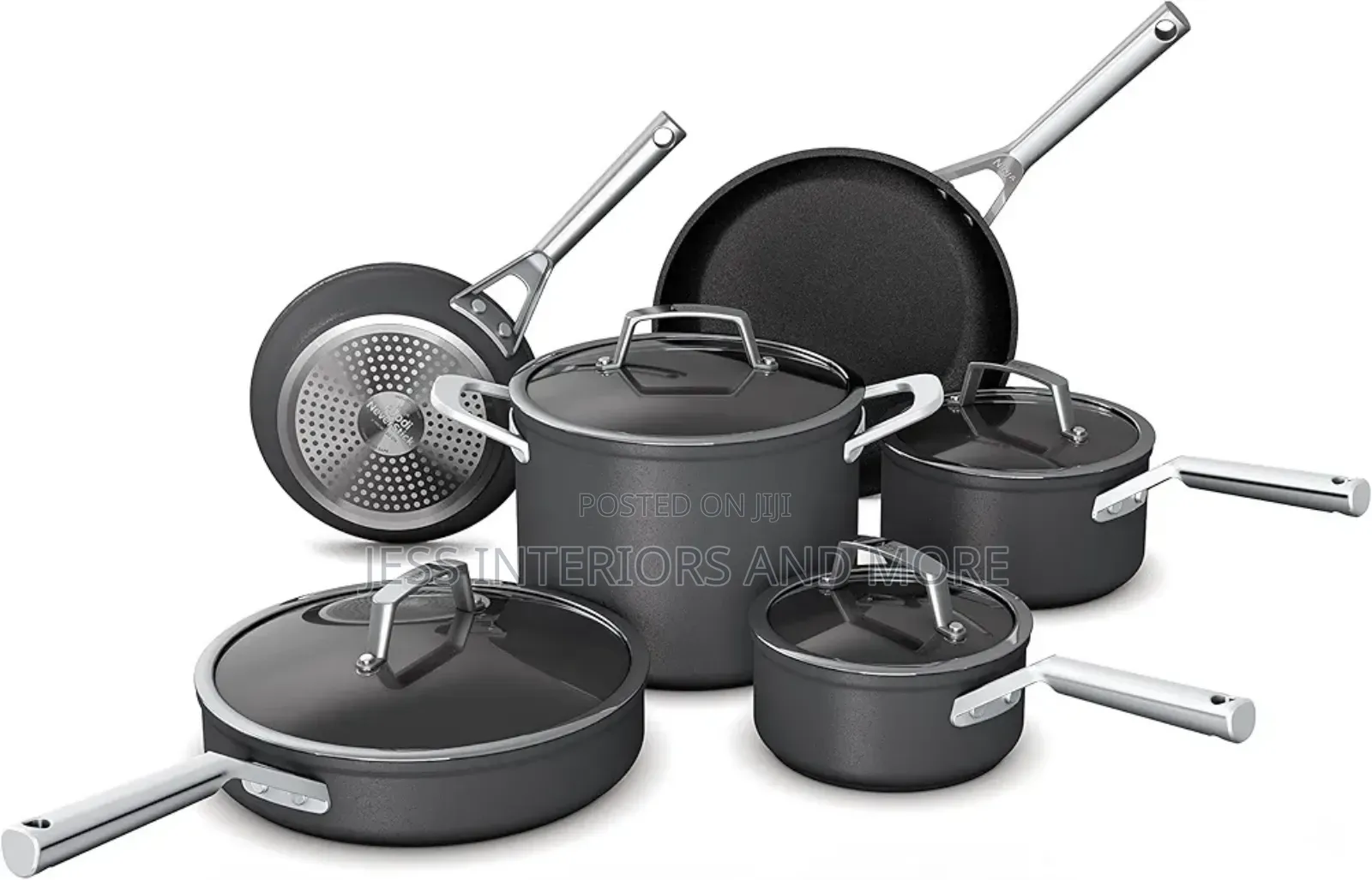 Ninja Neverstick Hard-Anodized Nonstick Cookware Set