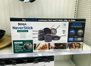 Ninja Neverstick Hard-Anodized Nonstick Cookware Set