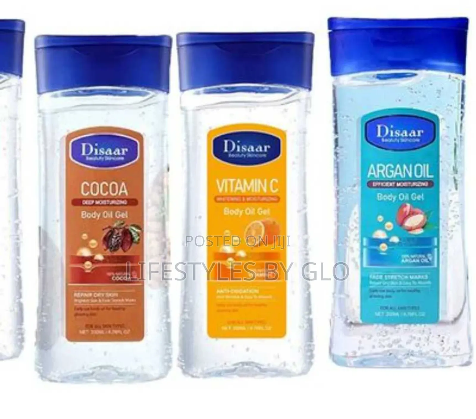 Disaar Body Oil Gel With Vitamin E, (Glow Radiant)