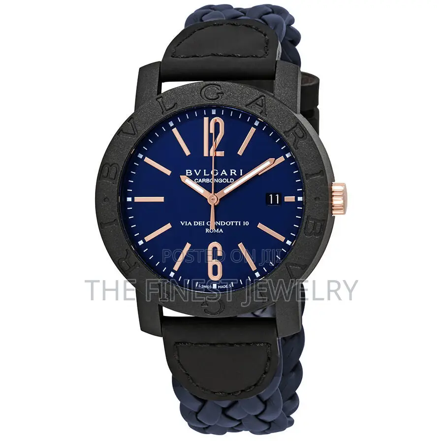 Bvlgari Blue Dial Automatic Men's Watch