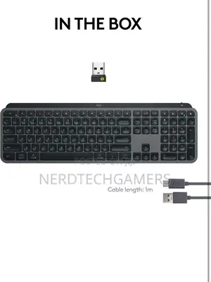 Logitech MX Keys S Wireless Keyboard, Backlighting -
