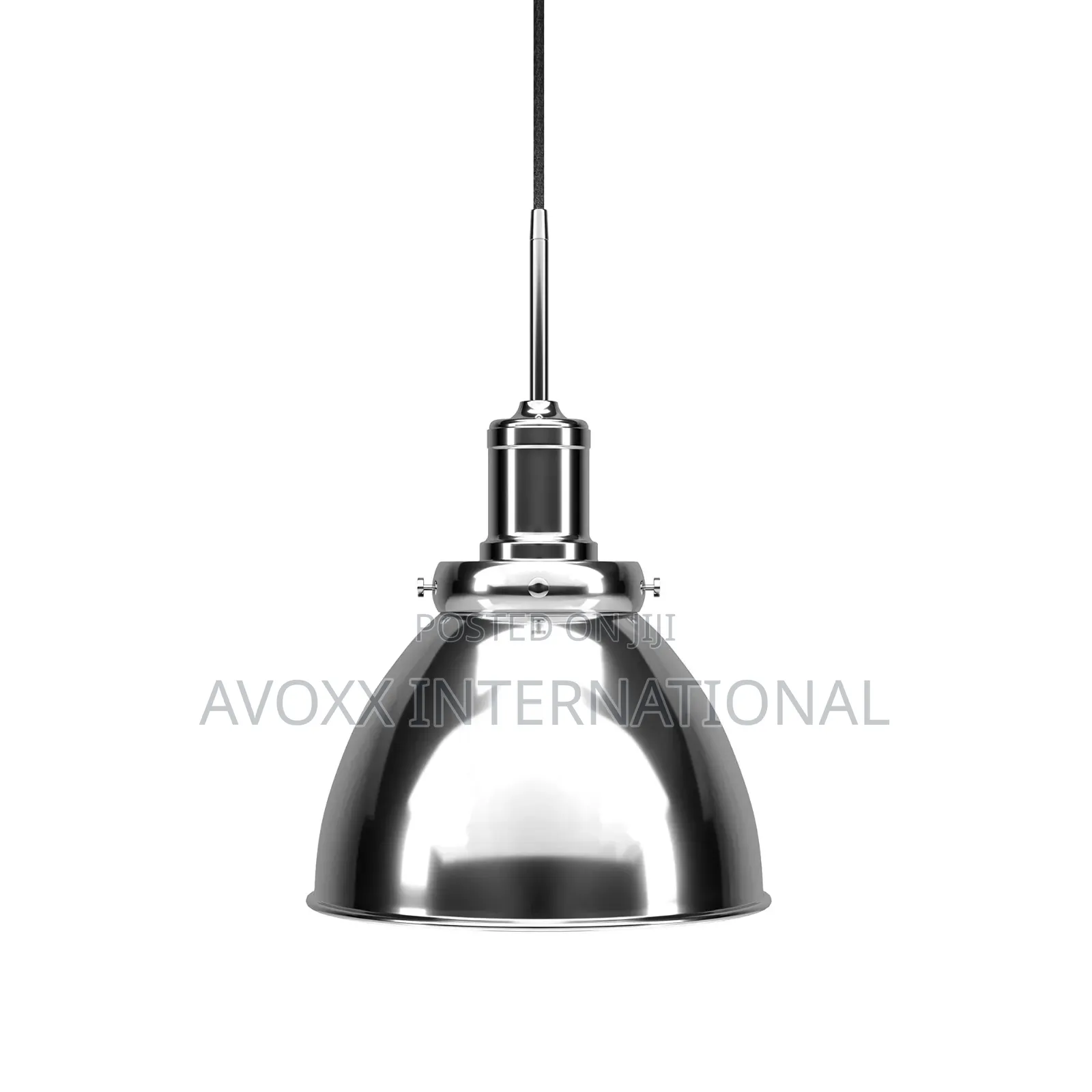 Madison 12" Wide Pendant W/ Metal Shade In Polished Nickel