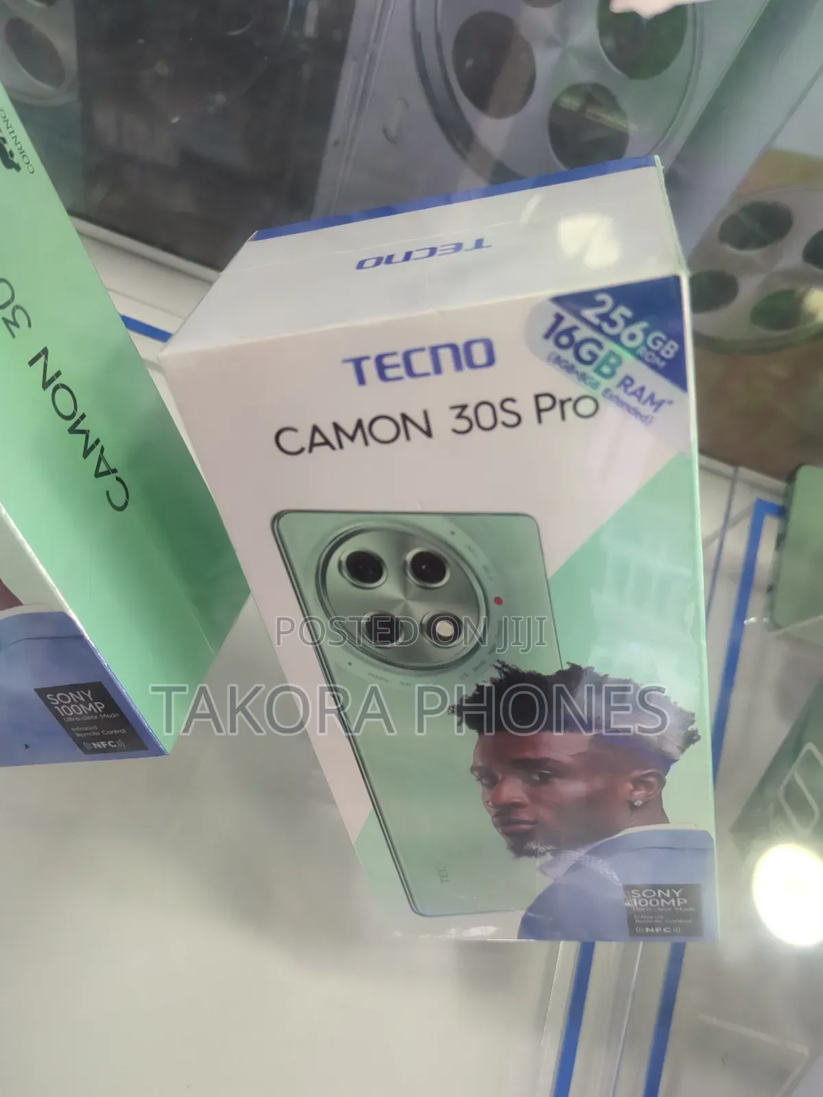 New Tecno Camon 30S Pro 256 GB Black