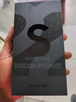 New Samsung Galaxy S22+ 5G 128 GB Black
