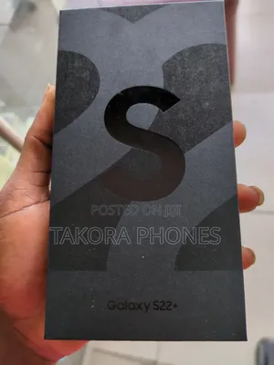 New Samsung Galaxy S22+ 5G 128 GB Black