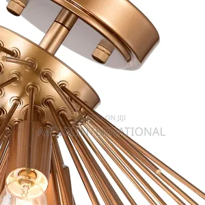 Lorena Sputnik Bronze Metal Mount W/5 Lights FD-6592-CHJ