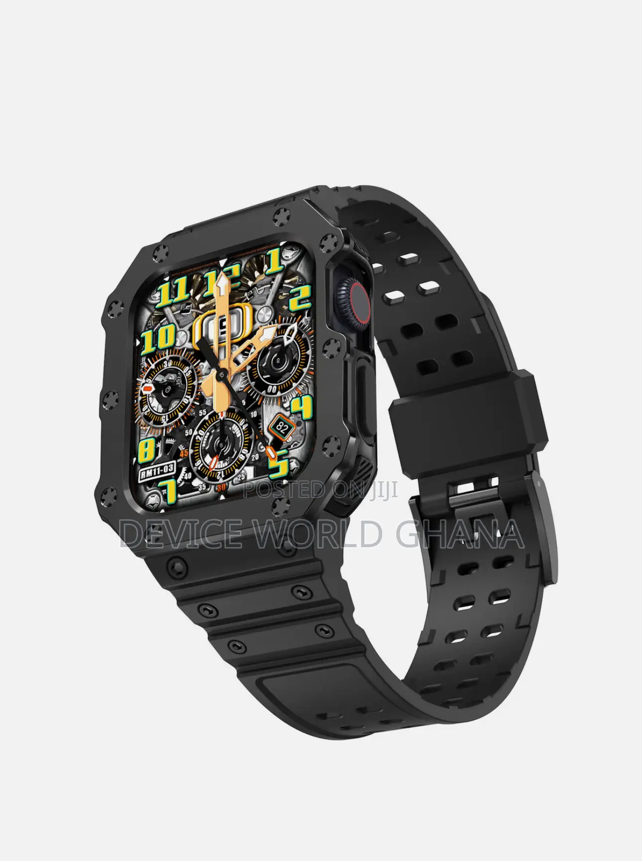 Mes 2in1 Case + Strap For Apple Watch Series 1-9(Not A Watch
