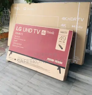 Edgeless LG LED Smart UHD UN73 49 Inch Tv