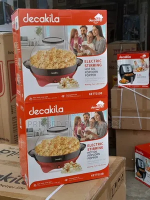 Decakila Durable Electric Popcorn Machine