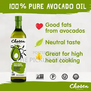 Chosen Foods 100% Pure Avocado Oil 1 Liter