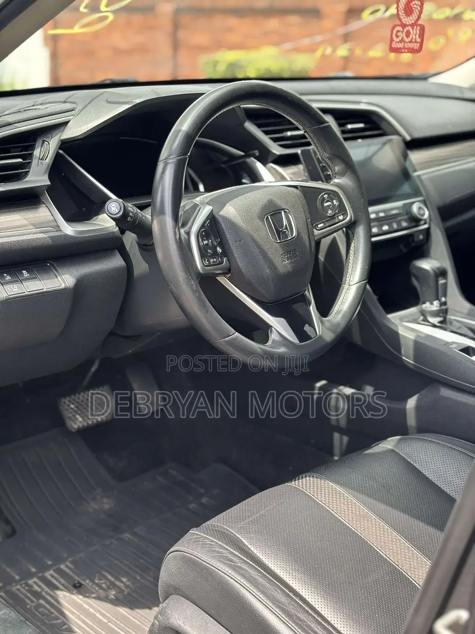 Honda Civic Touring Sedan 2019 Gray